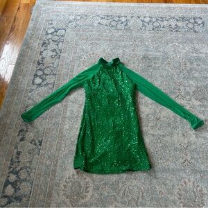 Weissman Green Sequin Kids Costume